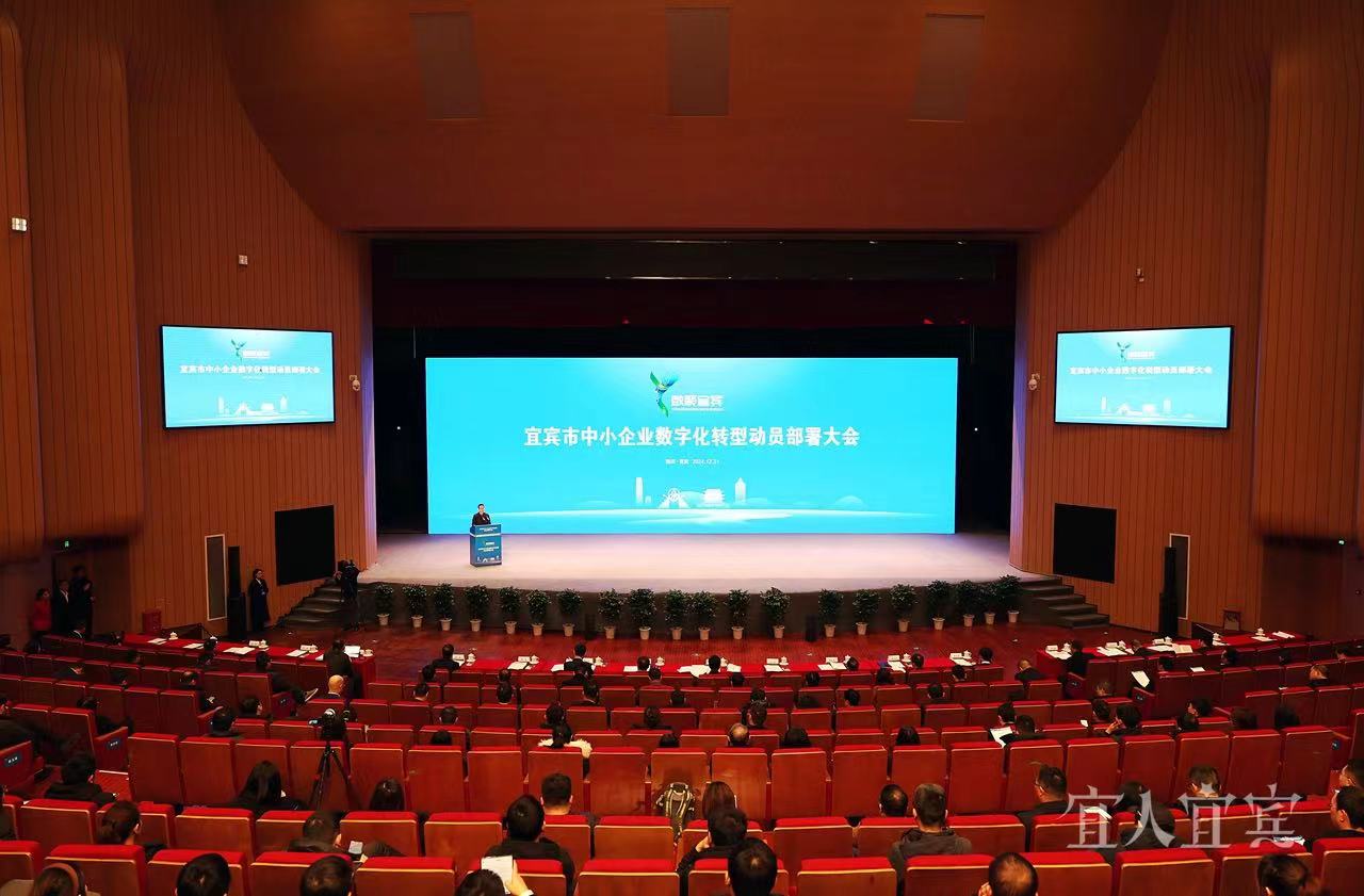 宜宾市中小企业数字化转型动员部署大会召开