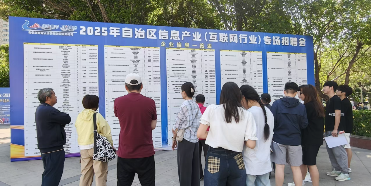 2025年自治区信息产业（互联网行业）专场招聘会举行(图2)
