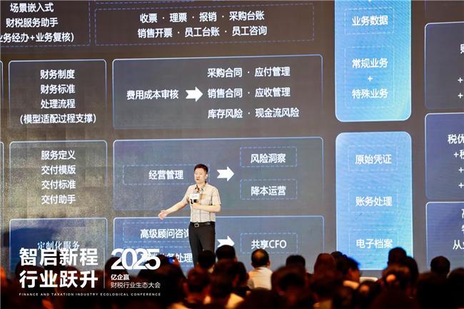 智启新程·行业跃升 ——2025年亿企赢财税行业生态大会石家庄启幕(图4)
