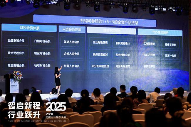 智启新程·行业跃升 ——2025年亿企赢财税行业生态大会石家庄启幕(图13)